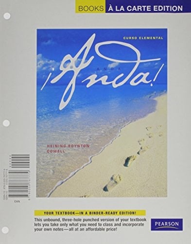 Anda! Curso Elemental: Books a La Carte Plus Myspanishlab