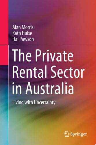 The Private Rental Sector in Australia