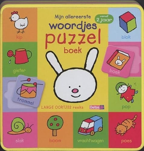 Lange oortjes - Allereerste woordjes puzzelboek (vanaf 2 jaar): LANGE OORTJES reeks