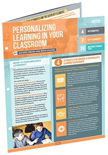 Personalizing Learning in Your Classroom (Quick Reference Guide 25-Pack)