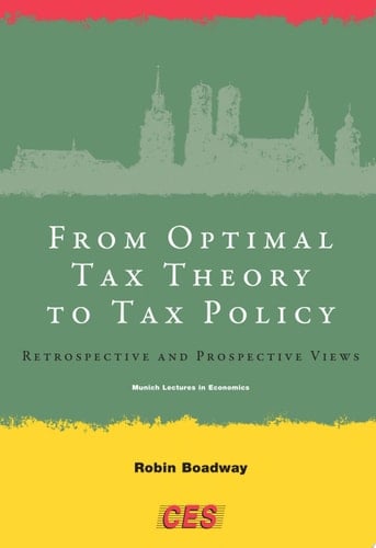 From Optimal Tax Theory to Tax Policy