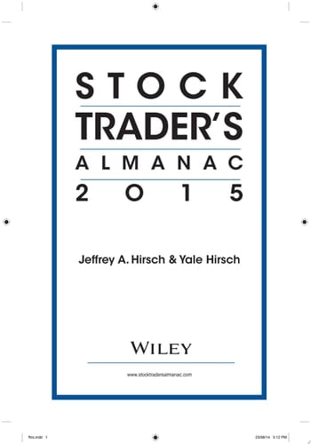 Stock Trader's Almanac 2015