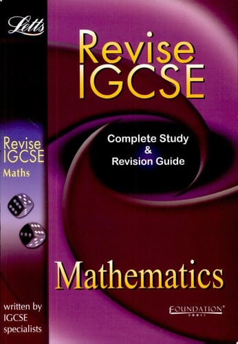 Revise IGCSE Mathematics