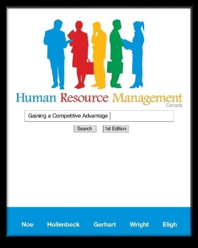 Strategic Human Resource Management Gaining a Competitive Advantage