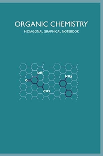 Hexagonal Grid Notebook For Organic Chemistry Student & Teachers 9" by 11"