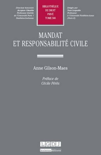 Mandat et responsabilité civile