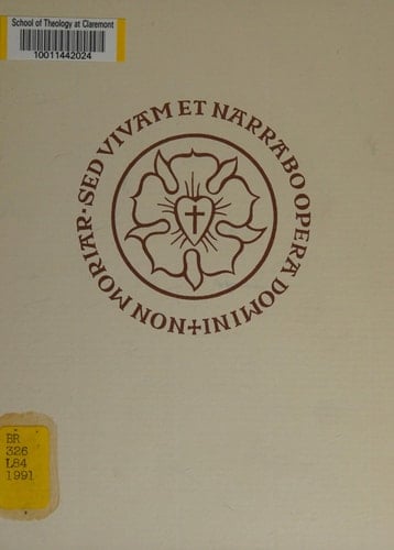 Lutherjahrbuch 54. Jahrgang 1987
