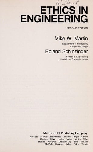 Ethics in Engineering