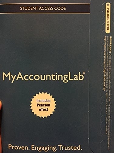 Accounting Information Systems New Myaccountinglab + Pearson Etext + Access Card