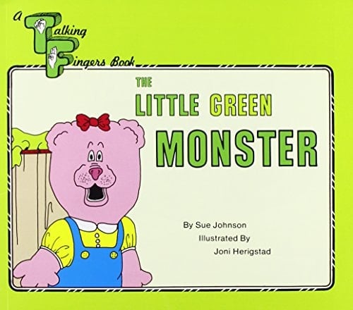 Little Green Monster (A Talking Fingers Book)
