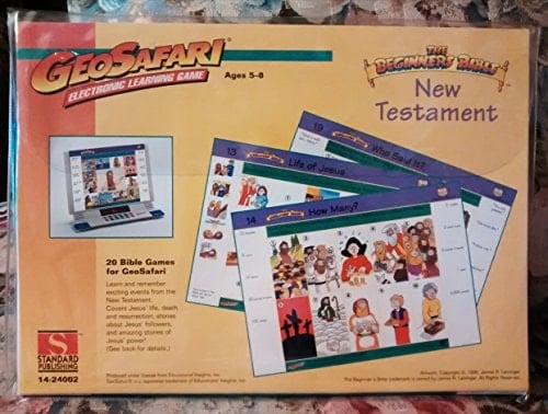 Geosafari Electronic Learning Game -New Testament: Beginners Bible
