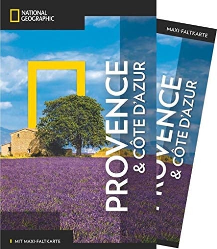 National Geographic Traveler Provence und Côte d'Azur mit Maxi-Faltkarte