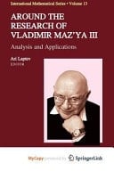 Around the Research of Vladimir Maz'ya III Analysis and Applications