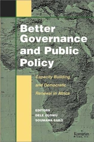 Better Governance and Public Policy Capacity Building for Democratic Renewal in Africa