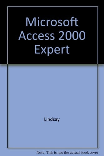 Microsoft Access 2000 Expert