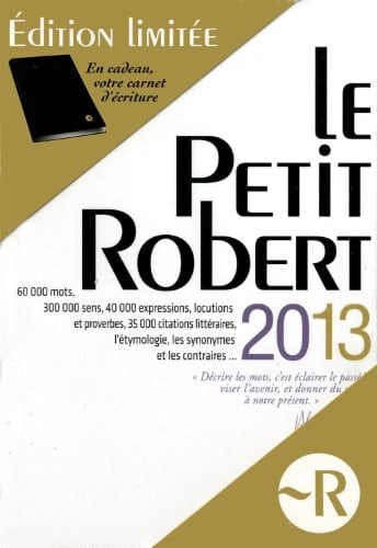 Le Petit Robert 2013