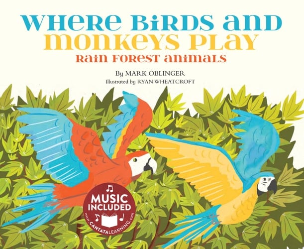 Where Birds and Monkeys Play Rainforest Animals