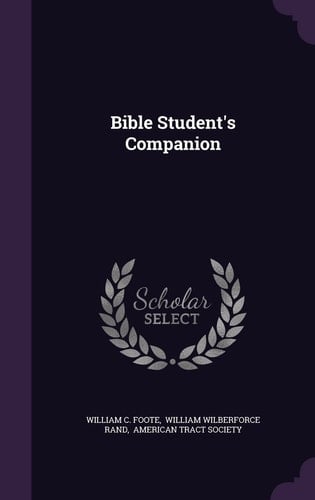 Bible Student's Companion