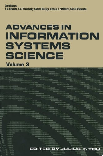 Advances in Information Systems Science