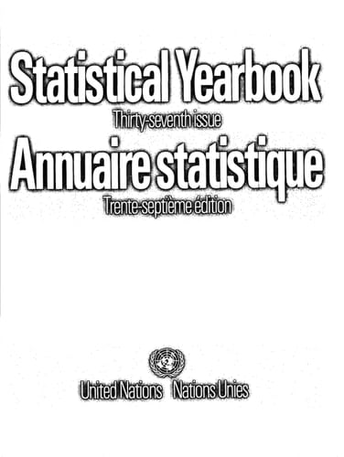 Statistical Yearbook 1988-1989, Thirty-seventh Issue/Annuaire statistique 1988-1989, Trente-septieme edition