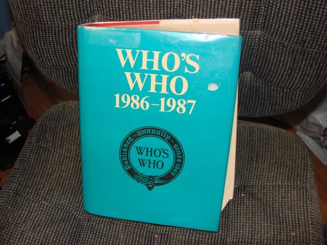 Who's Who, 1986-1987