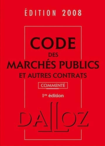 Code des marchés publics et autres contrats