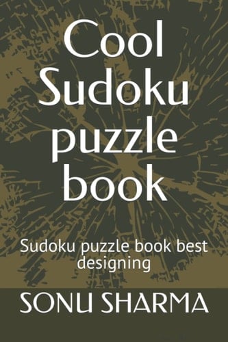 Cool Sudoku puzzle book: Sudoku puzzle book best designing