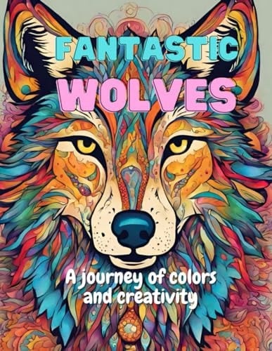 Fantastic Wolves A Journey of Colors and Creativity
