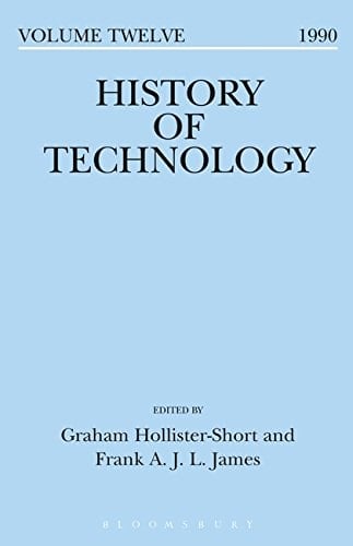 History of Technology: Vol 12 1990