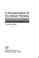 RE-EXAM OF GIBSON PARADOX (Outstanding dissertations in economics)