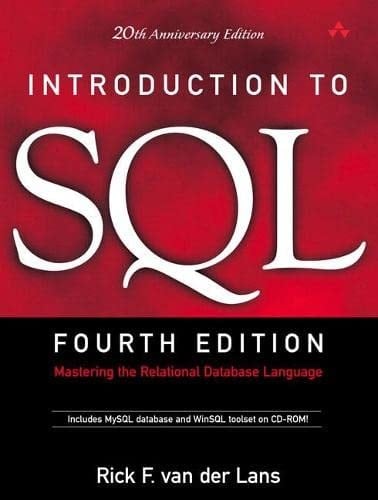 Introduction to SQL Mastering the Relational Database Language