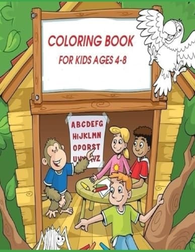 COLOR BOOK: COLORING BOOK FOR KIDS AGES 4-8