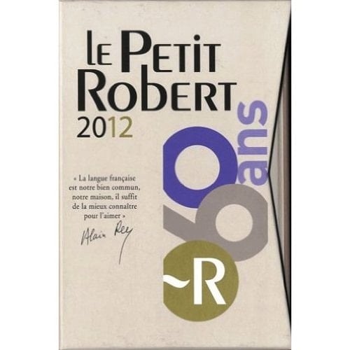 Le Petit Robert Boxed Set - Dictionary and Encyclopedia (French Edition) (COFFRET PR1/PR2)