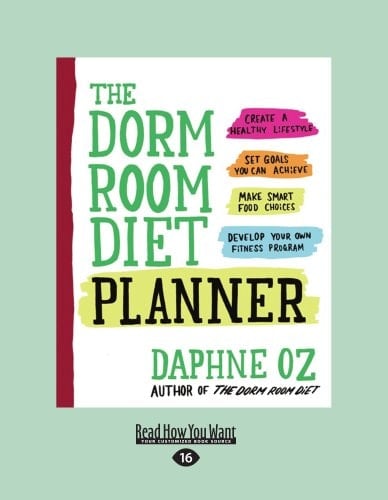 The Dorm Room Diet Planner (Large Print 16pt)