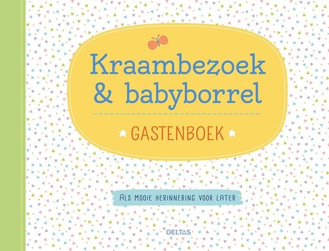 Kraambezoek & babyborrel - Gastenboek: Als mooie herinnering voor later (Dutch Edition)