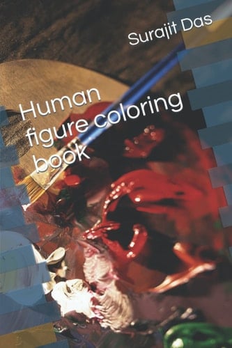 Human figure coloring book