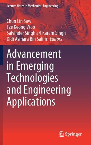 Advancement in Emerging Technologies and Engineering Applications
