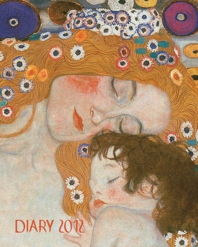 Diary 2012 Gustav Klimt (Flame Tree Art Diaries) Portrait 16.5 x 13.3 cm (6A½ x 5A¼ in)