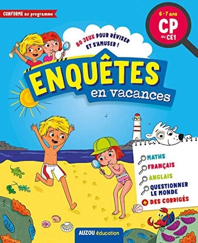 Enquêtes en vacances Du CP au CE1