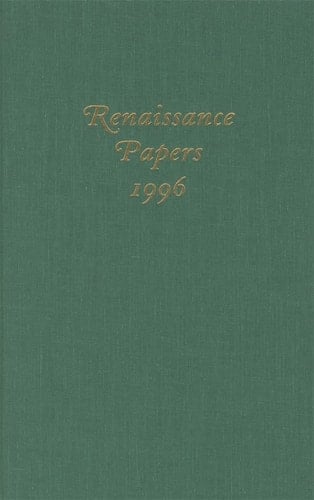 Renaissance Papers 1996
