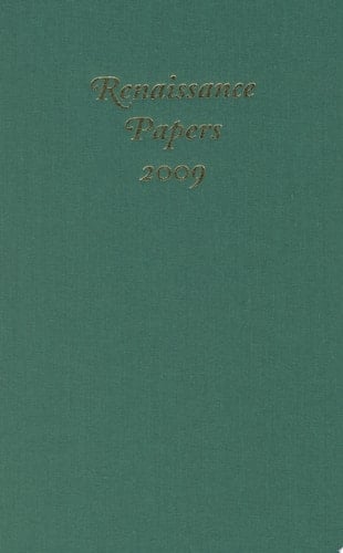 Renaissance Papers 2009