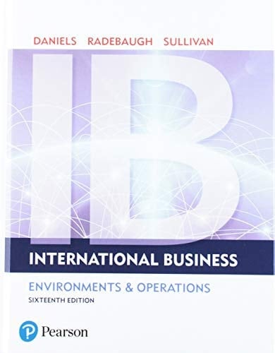 International Business + 2019 Mylab Management With Pearson Etext Access Card