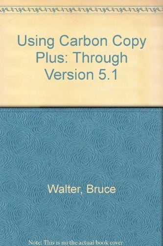 Using Carbon Copy Plus