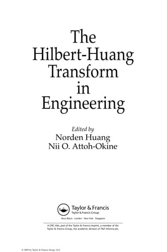 The Hilbert-Huang Transform in Engineering