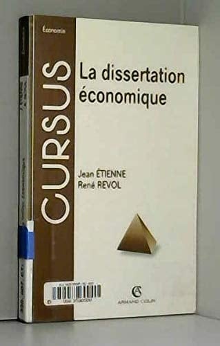 La dissertation économique