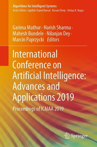 International Conference on Artificial Intelligence: Advances and Applications 2019 Proceedings of ICAIAA 2019