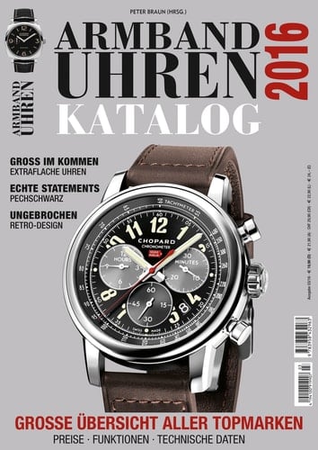 Armband-Uhren-Katalog 2016