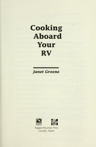Cooking Aboard Your RV