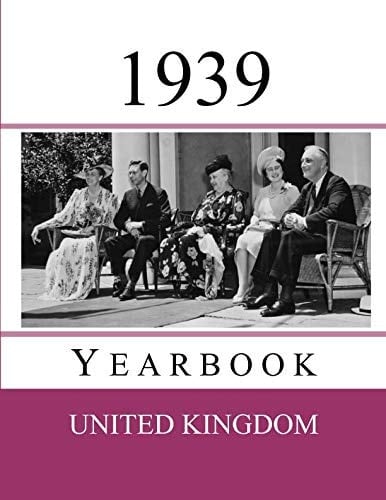 1939 UK Yearbook Original Book Full of Facts and Figures from 1939 - Unique Birthday Gift / Present Idea