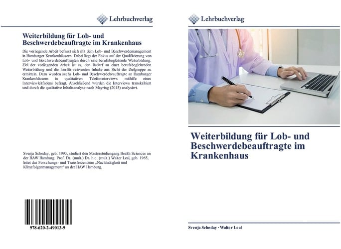 Weiterbildung für Lob- und Beschwerdebeauftragte im Krankenhaus (German Edition)